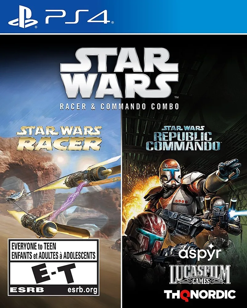 Star Wars Racer & Commando Combo (PS4)