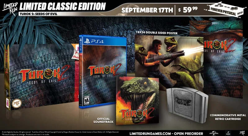 Turok 2 Seeds of Evil [Classic Edition] (PS4)