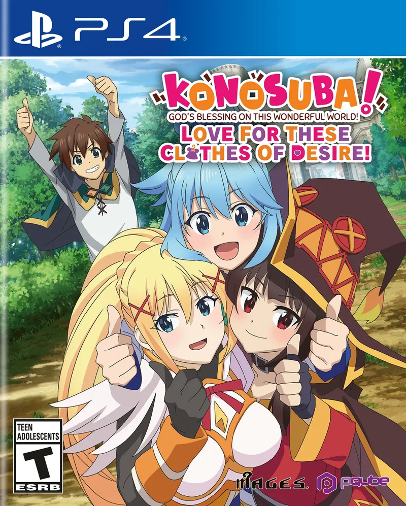 KONOSUBA: God's Blessing on This Wonderful World! Love for These Clothes of Desire! (PS4)