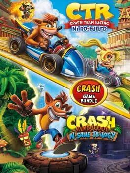 Crash Team Racing Nitro-Fueled + Crash Bandicoot N'Sane Trilogy Bundle (PS4)