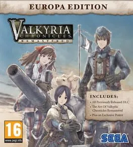 Valkyria Chronicles: Remastered - Europa Edition (PS4)