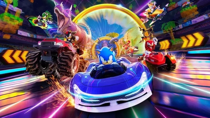 Sonic Racing: CrossWorlds (PS4)