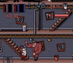 The Ren & Stimpy Show: Fire Dogs (SNES)
