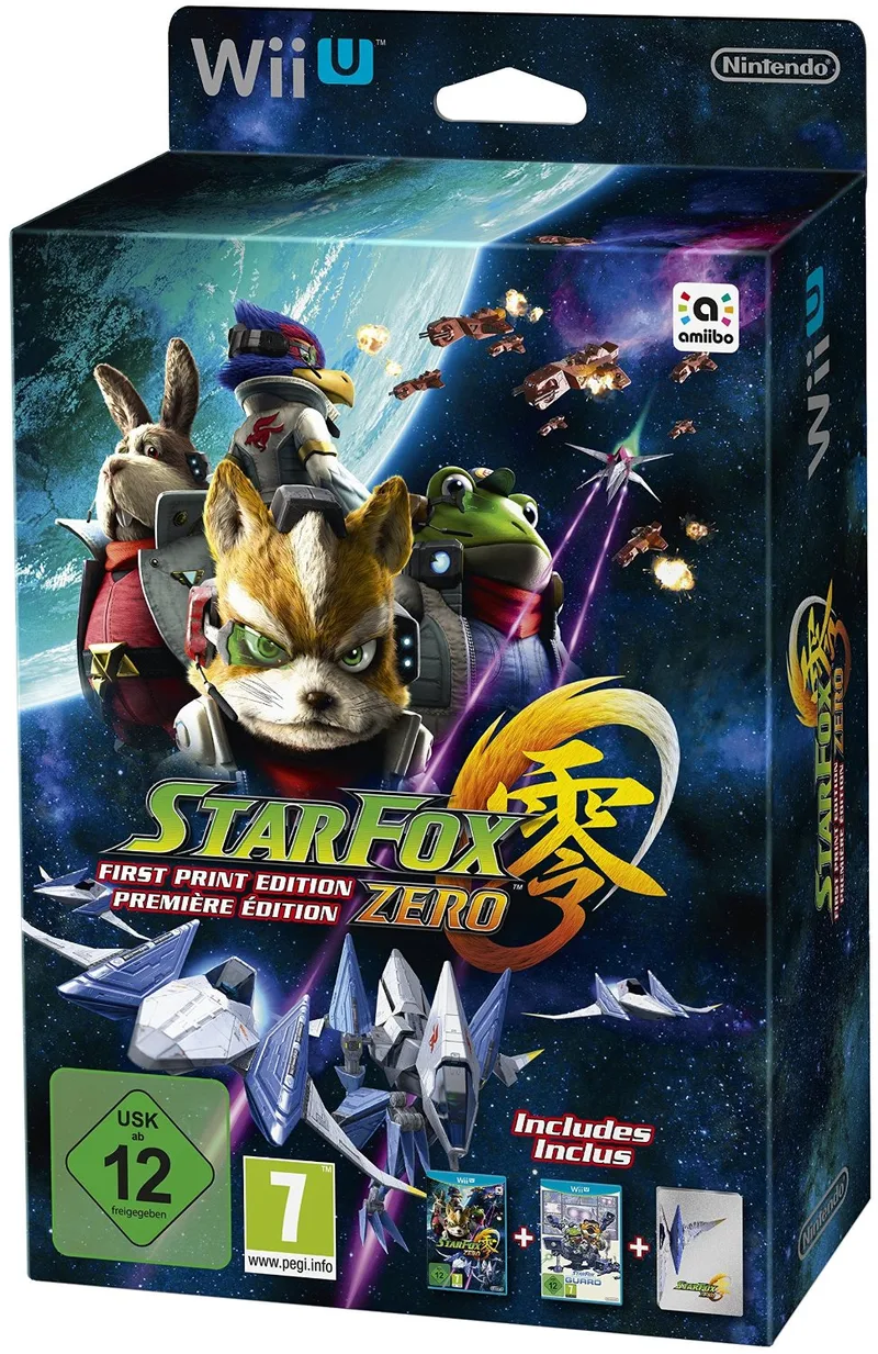 Star Fox Zero [First Print Edition] (WIU)