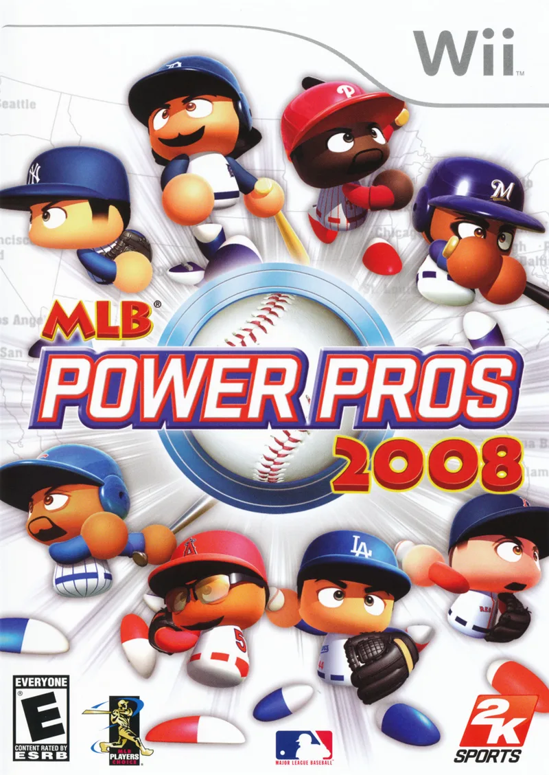 MLB Power Pros 2008 (WII)