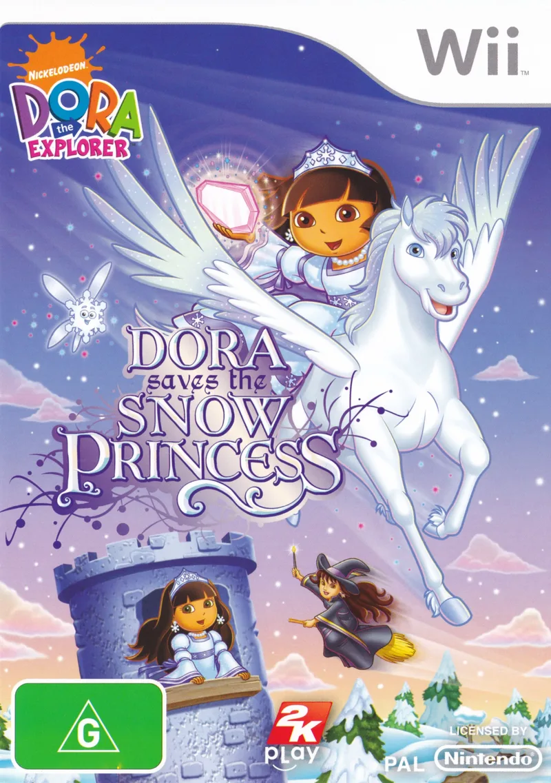 Nickelodeon Dora the Explorer: Dora Saves the Snow Princess (WII)