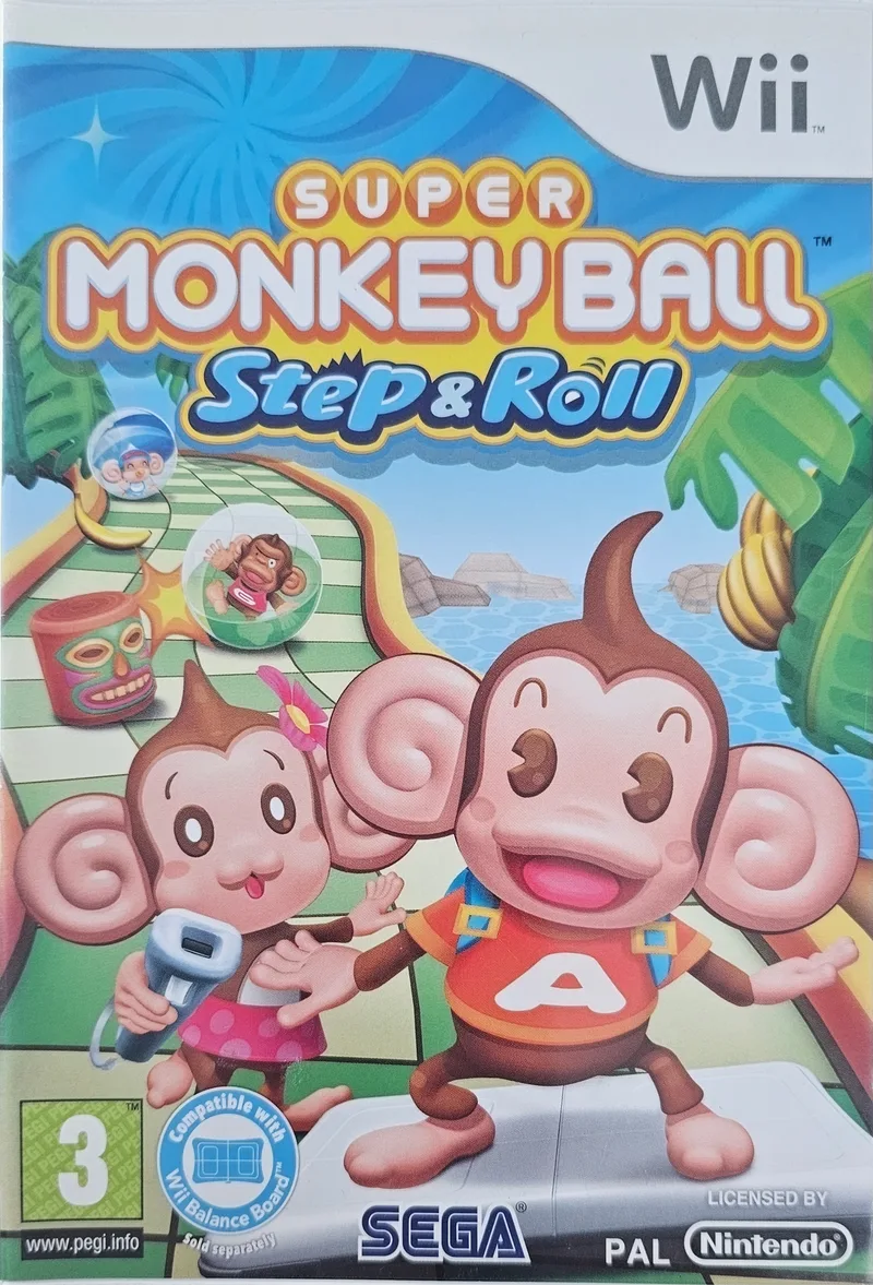 Super Monkey Ball: Step & Roll (WII)