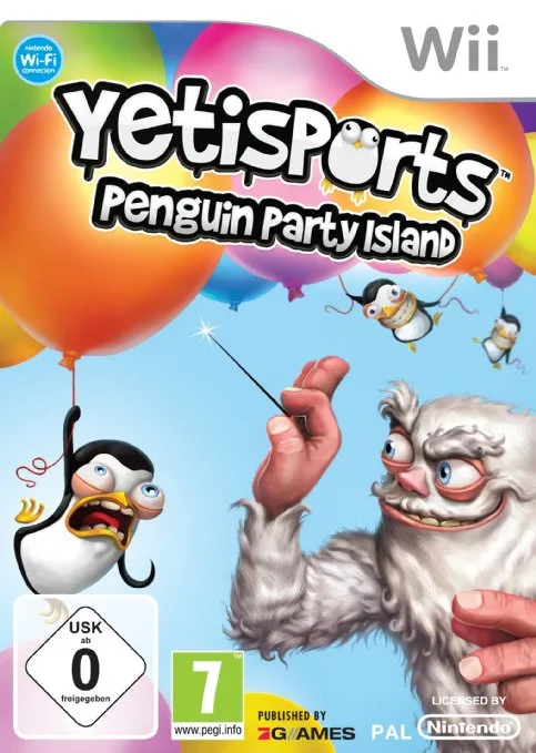 Yetisports Penguin Party Island (WII)