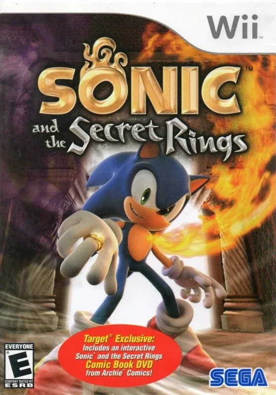 Sonic and the Secret Rings [Target Edition] (WII)