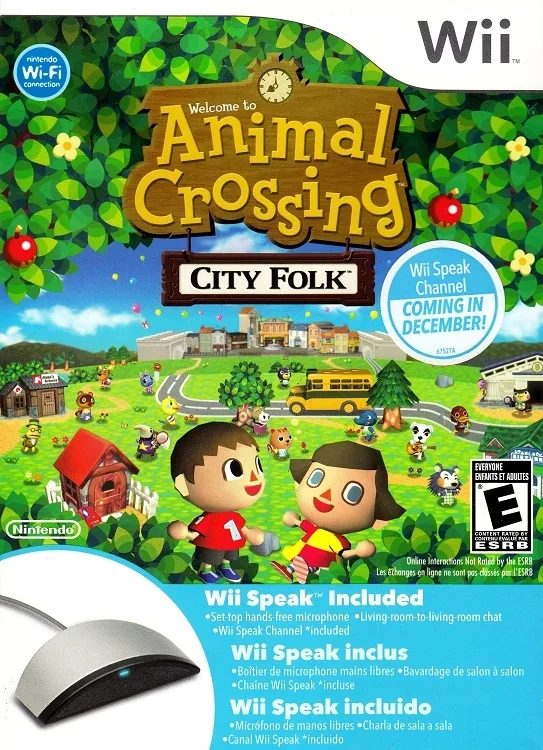 Animal Crossing: City Folk [Wii Speak Bundle] (WII)