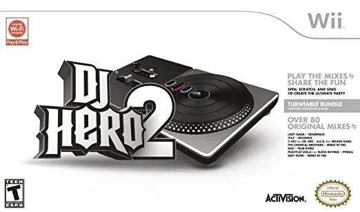 DJ Hero 2 (Turntable Bundle) (WII)