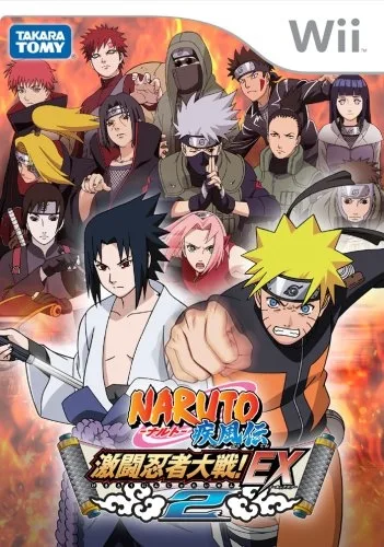 Naruto Shippuden: Gekitou Ninja Taisen EX 2 (WII)