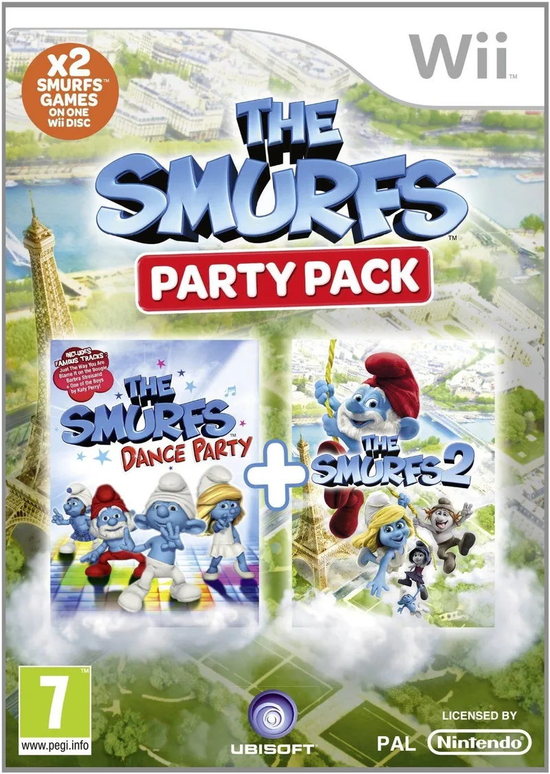 The Smurfs party pack (WII)