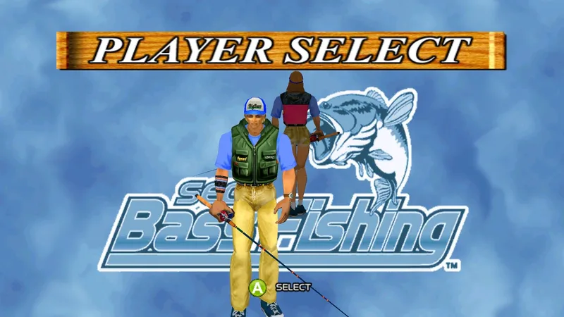 Sega Bass Fishing (1999) (WII)