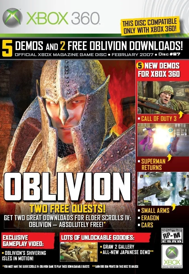 Official Xbox Magazine Demo Disc 67 (X360)