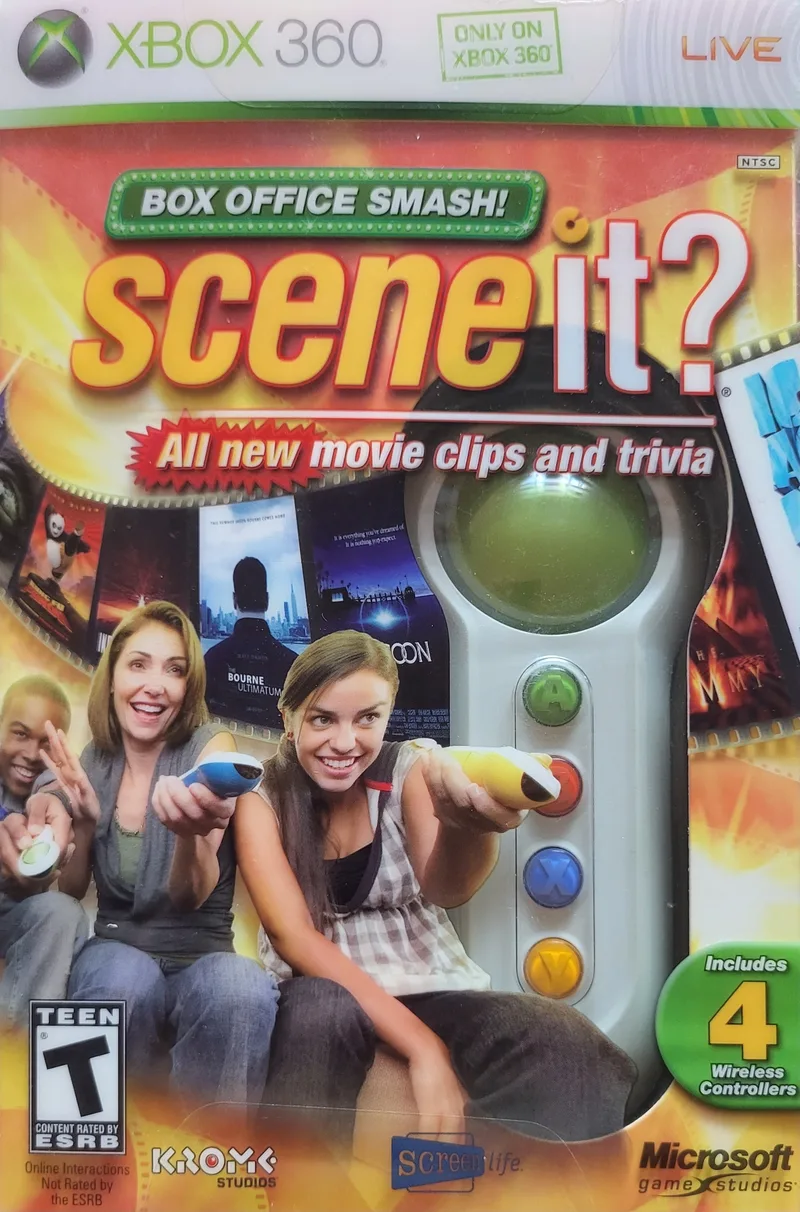 Scene It? Box Office Smash! [Controller Bundle] (X360)