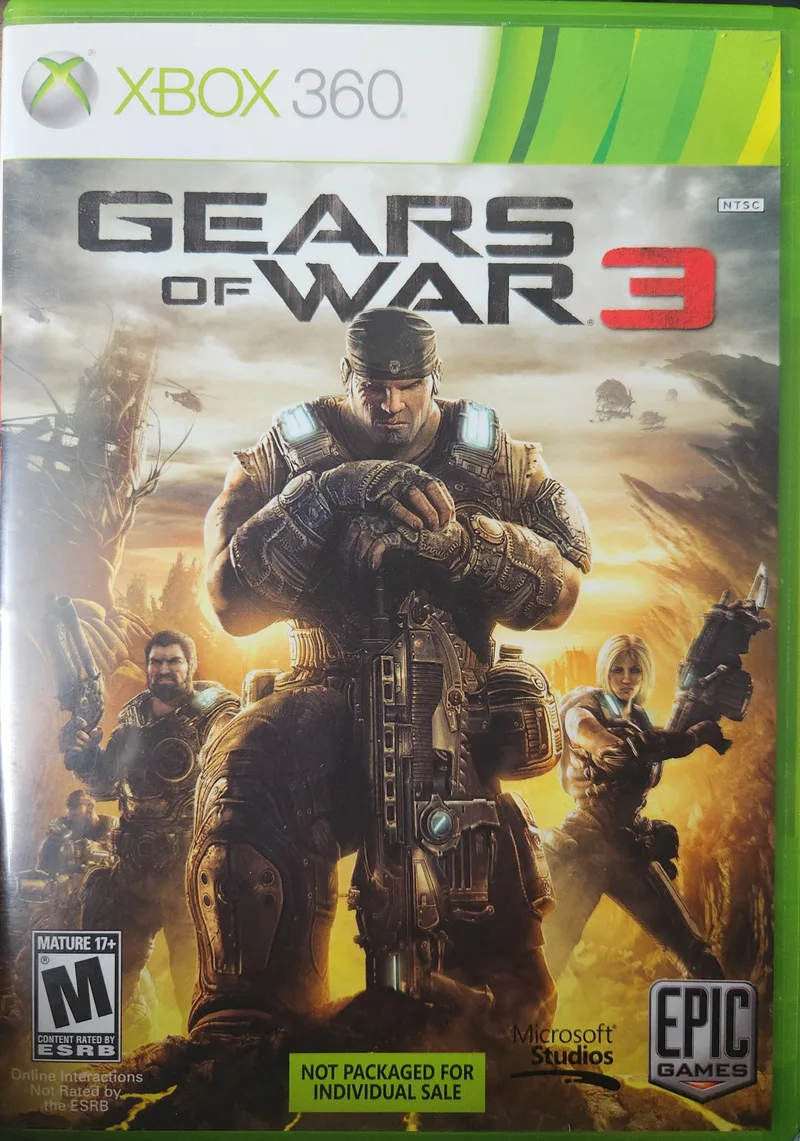 Gears of War 3 (Not for Resale) (X360)