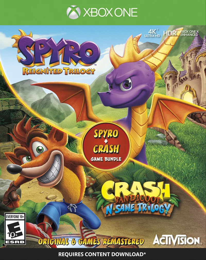 Spyro Reignited Trilogy / Crash Bandicoot N. Sane Trilogy