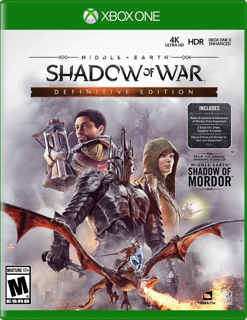 Middle-Earth: Shadow of War - Definitive Edition (XONE)