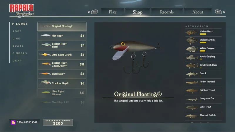 Rapala Fishing Pro Series (XONE)