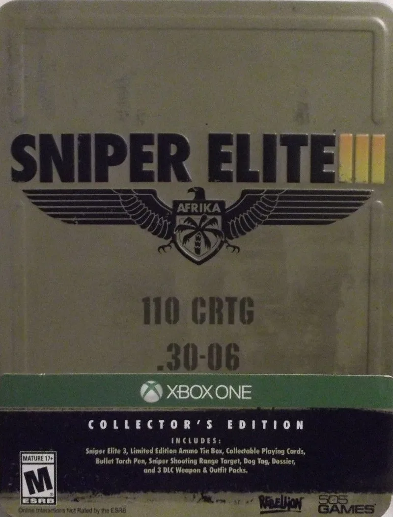 Sniper Elite III [Collector's Edition] (XONE)