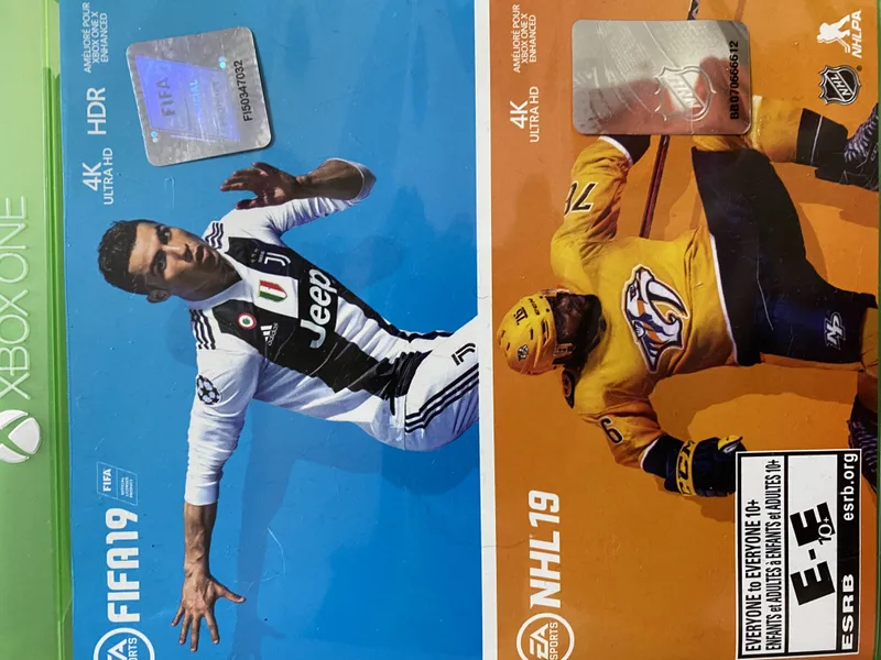 Fifa 19 & NHL 19 (XONE)