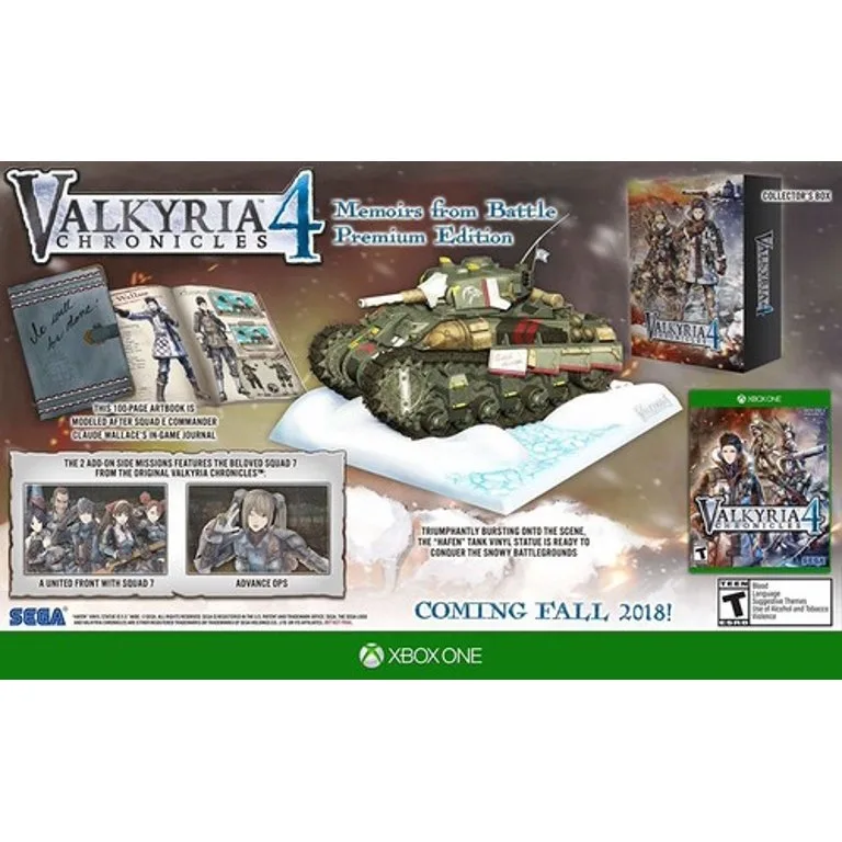 Valkyria Chronicles 4 [Memoirs From Battle Edition]