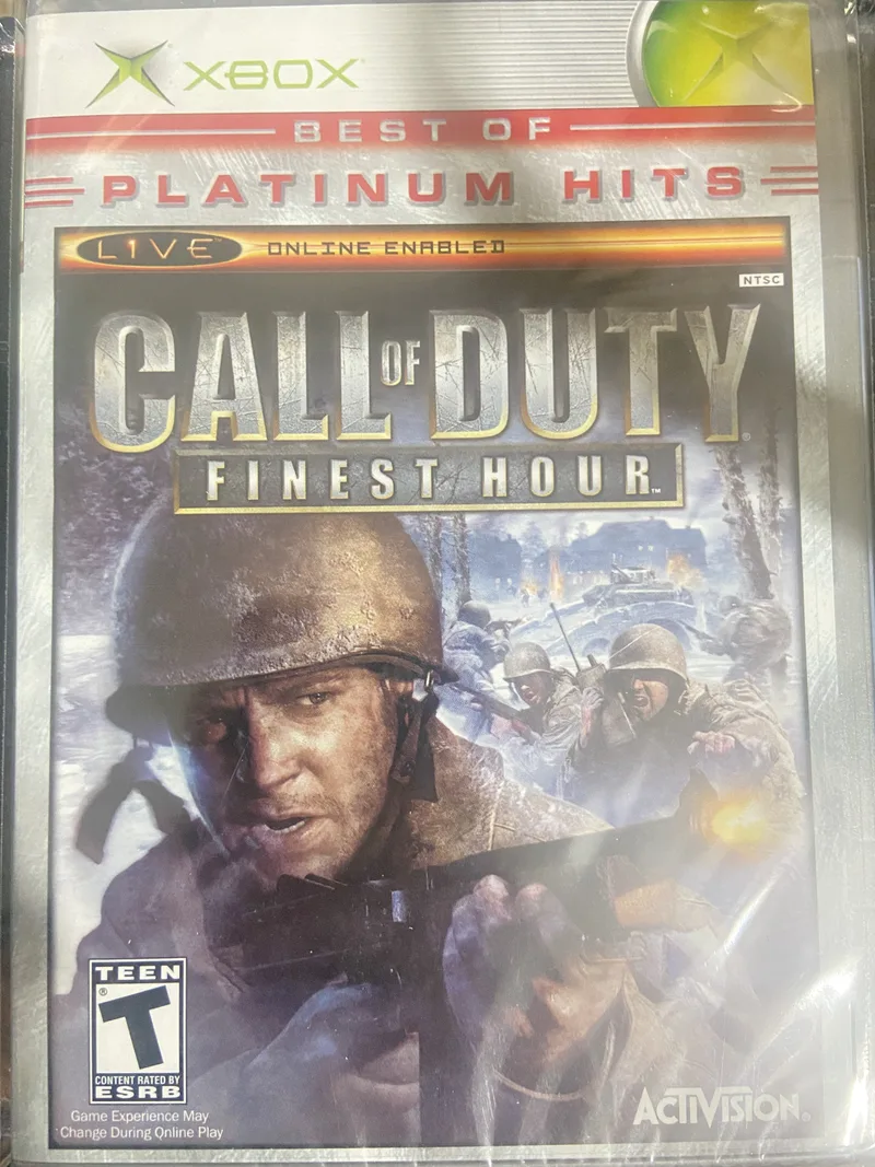Call of Duty: Finest Hour [Best of Platinum Hits] (XBOX)