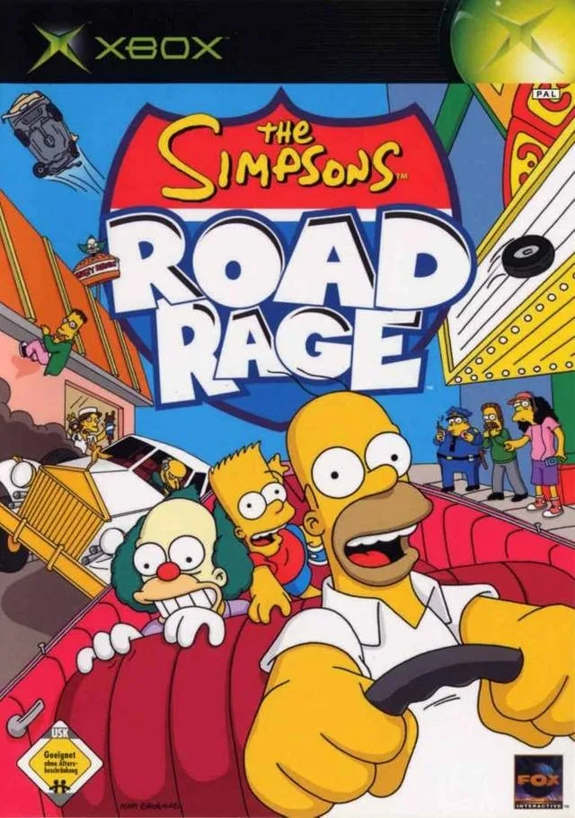 Simpsons: Road Rage (XBOX)